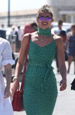 TAYLOR HILL and DAPHNE GROENEVELD Out for Ice Cream in St. Tropez 07/24/2017