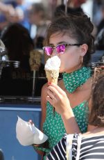 TAYLOR HILL and DAPHNE GROENEVELD Out for Ice Cream in St. Tropez 07/24/2017