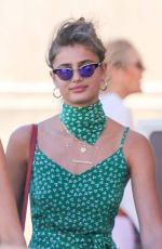 TAYLOR HILL and DAPHNE GROENEVELD Out for Ice Cream in St. Tropez 07/24/2017