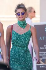 TAYLOR HILL and DAPHNE GROENEVELD Out for Ice Cream in St. Tropez 07/24/2017