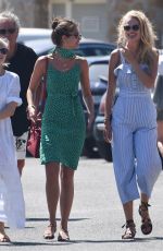 TAYLOR HILL and DAPHNE GROENEVELD Out for Ice Cream in St. Tropez 07/24/2017