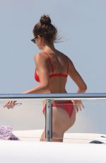 TAYLOR HILL in Bikini at a Yacht in St. Tropez 07/24/2017