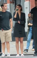 TAYLOR HILL on the Set of a Photoshoot in New York 07/14/2017
