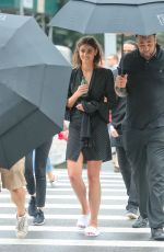 TAYLOR HILL on the Set of a Photoshoot in New York 07/14/2017