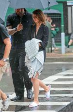 TAYLOR HILL on the Set of a Photoshoot in New York 07/14/2017