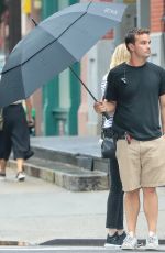 TAYLOR HILL on the Set of a Photoshoot in New York 07/14/2017