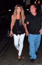 TERESA GIUDICE Night Out in New York 07/24/2017