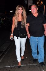 TERESA GIUDICE Night Out in New York 07/24/2017