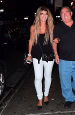 TERESA GIUDICE Night Out in New York 07/24/2017