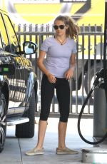 TERESA PALMER at a Gas Station in Los Angeles 07/05/2017