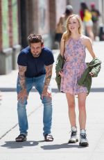TESSA ALBERTSON on the Set of Younger in New York 06/26/2017
