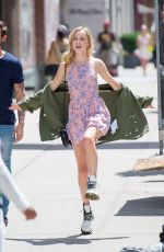 TESSA ALBERTSON on the Set of Younger in New York 06/26/2017