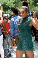TIFFANY HADDISH Arrives at The View in New York 07/17/2017