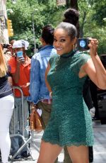 TIFFANY HADDISH Arrives at The View in New York 07/17/2017