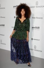 TINA KUNAKEY at Vogue Party at Paris Fashion Week 07/04/2017