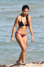 TUGBA ERCAN in Bikini at a Beach in Miami 07/26/2017