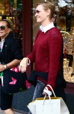 UMA THURMAN Out Shopping in Karlovy Vary 07/01/2017