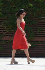 VANESSA HUDGENS Arrives at Sun Cafe in Los Angeles 07/19/2017
