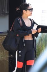 VANESSA HUDGENS at a Gym in Los Angeles 07/06/2017