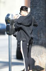 VANESSA HUDGENS at a Gym in Los Angeles 07/06/2017