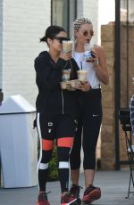 VANESSA HUDGENS at a Gym in Los Angeles 07/06/2017