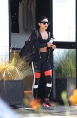 VANESSA HUDGENS at a Gym in Los Angeles 07/06/2017