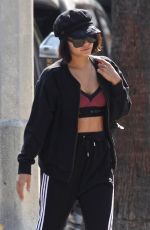 VANESSA HUDGENS Heading to a Gym in Los Angeles 07/17/2017