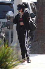 VANESSA HUDGENS Heading to a Gym in Los Angeles 07/17/2017