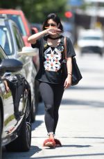 VANESSA HUDGENS Heading to a Gym in Los Angeles 07/19/2017