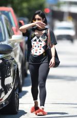 VANESSA HUDGENS Heading to a Gym in Los Angeles 07/19/2017