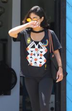 VANESSA HUDGENS Heading to a Gym in Los Angeles 07/19/2017