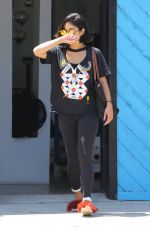 VANESSA HUDGENS Heading to a Gym in Los Angeles 07/19/2017