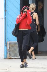 VANESSA HUDGENS Leaves a Gym in Los Angeles 06/30/2017