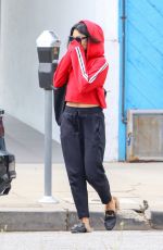 VANESSA HUDGENS Leaves a Gym in Los Angeles 06/30/2017