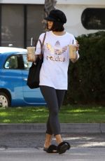 VANESSA HUDGENS Leaves a Gym in Studio City 07/26/2017