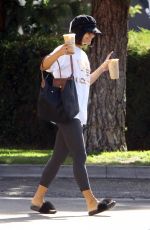 VANESSA HUDGENS Leaves a Gym in Studio City 07/26/2017