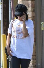 VANESSA HUDGENS Leaves a Gym in Studio City 07/26/2017