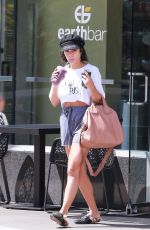 VANESSA HUDGENS Leaves Earthbar in West Hollywood 07/27/2017