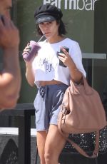 VANESSA HUDGENS Leaves Earthbar in West Hollywood 07/27/2017