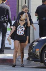 VANESSA HUDGENS Out for Coffee at Alfred