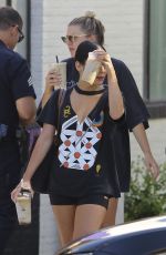 VANESSA HUDGENS Out for Coffee at Alfred