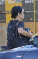 VANESSA HUDGENS Out for Coffee at Alfred