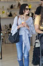 VANESSA HUDGENS Out Shopping in Studio City 07/12/2017