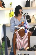 VANESSA HUDGENS Out Shopping in Studio City 07/12/2017