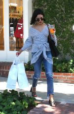 VANESSA HUDGENS Out Shopping in Studio City 07/12/2017