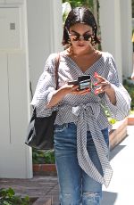 VANESSA HUDGENS Out Shopping in Studio City 07/12/2017