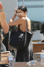 VANESSA HUDGENS at Equinox Fitness in West Hollywood 07/26/2017