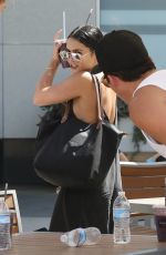 VANESSA HUDGENS at Equinox Fitness in West Hollywood 07/26/2017