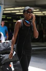 VENUS WILLIAMS at Florida International Airport 07/16/2017