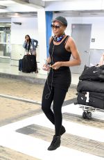 VENUS WILLIAMS at Florida International Airport 07/16/2017